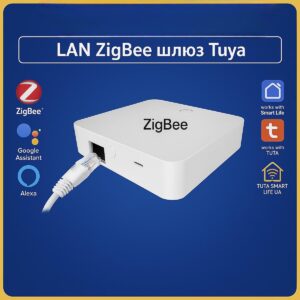 Шлюз ZigBee "Ethernet" Gateway Wired Hub (ZigBee) Tuya Smart Life UA