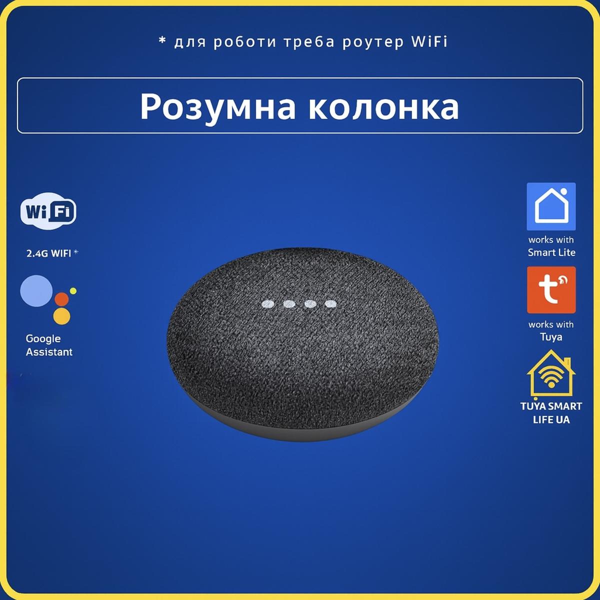 Голосове керування розумним будинком Google Assistant (Розумна колонка Google Home) (Tuya Smart Life) (Tuya Smart Life) (Tuya Smart Life UA)