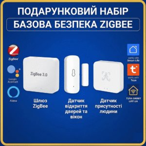 Подарунковий набір "Базова безпека ZigBee"