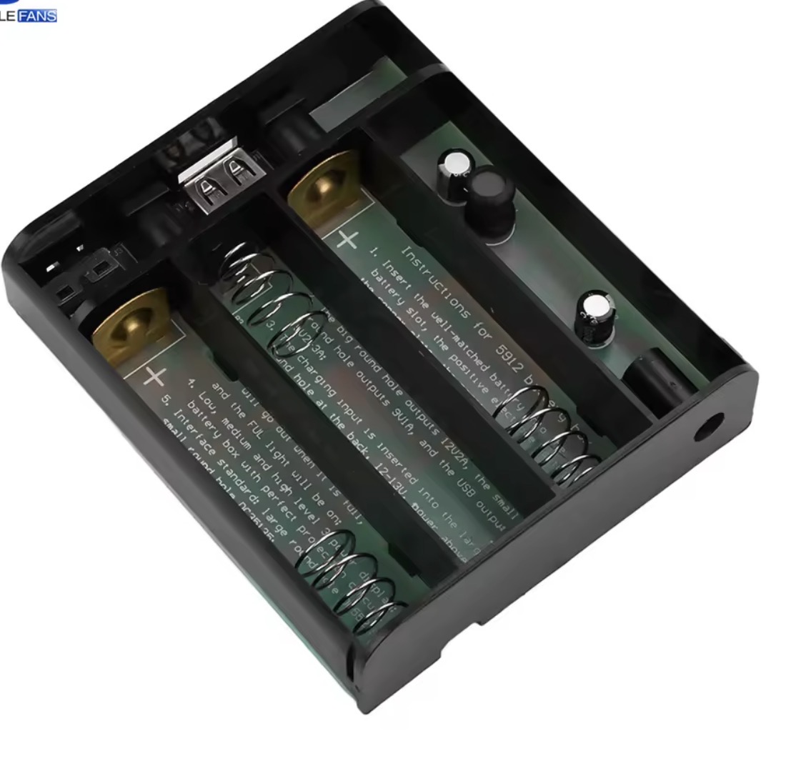 Універсальний безперебійник, Powerbank (під 3 АКБ), повербанк, UPS для роутера, камер ітд з роз'ємом USB+2*DC - Зображення 4