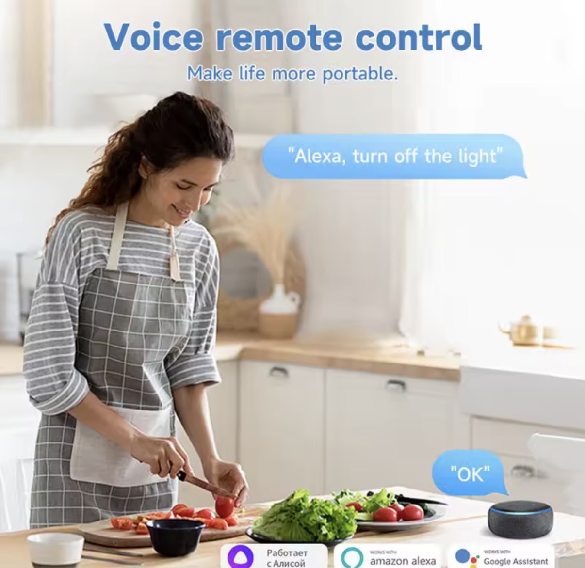 Розумне 3 канальне Wi-Fi реле Tuya Smart Life на 3 канали з підтримкою Alexa та Google Home - Зображення 6